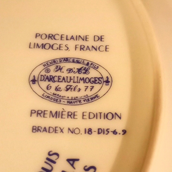 Pont Alexandre III Collector Plate - Picture 6 of 11